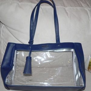 Nine West Women Izabela Tote - Clear Plastic